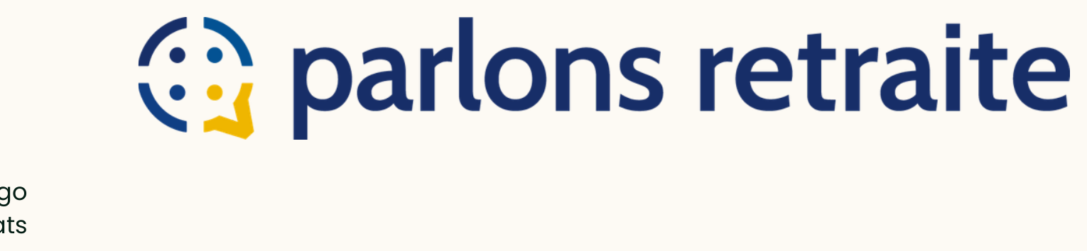 Logo secondaire horizontal Parlons Retraite